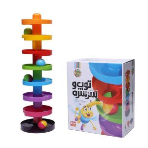 بازی توپ و سرسره 8 طبقه سنجاقک