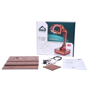 بازی ساختنی چوبی (چراغ مطالعه ) تولیدی گندم